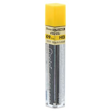 Open in modal - Pentel Graph Gear 1000 Lead Refill - 0.9 mm, Black, HB, Pack of 12