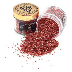 Colorberry Luxury Collection Resin Additive - Rose Cracks, 60 g, Jar (Shown in and out of jar)