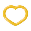 Tulip Needle Company Stitch Markers - Yellow Heart, Pkg of 7