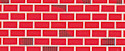 Corobuff Corrugated Design Paper - 48" x 12 1/2 ft, Tu-Tone Brick, Roll