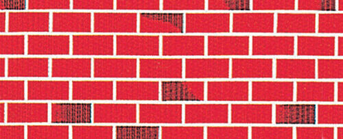 Corrugated Paper, Tu-Tone Brick, 48 x 12-1/2', 1 Roll - PAC12410