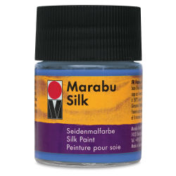 Marabu Silk Paint - 50 ml Bottle, Azure Blue