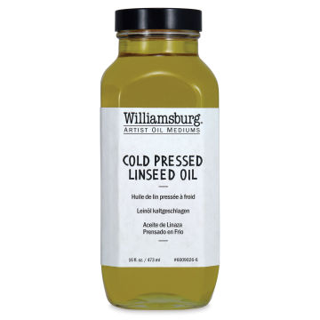 Williamsburg Cold Pressed Linseed Oil 16 oz