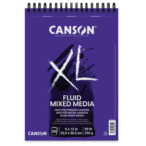 Canson XL Fluid Mixed Media Pads