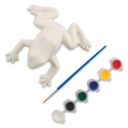 Paper Mache Piece Painting Set - Frog