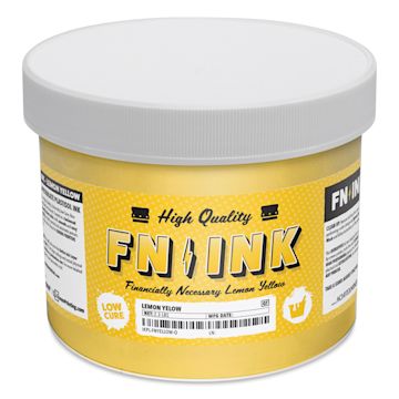 Open in modal - FN Ink Plastisol Screen Printing Ink - Lemon Yellow, Quart