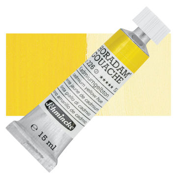Schmincke Horadam Artist Gouache - Cadmium Yellow Tone, 15 ml tube