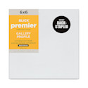 Blick Premier Stretched Cotton Canvas - Gallery Profile, Back-Stapled, 6" x 6"