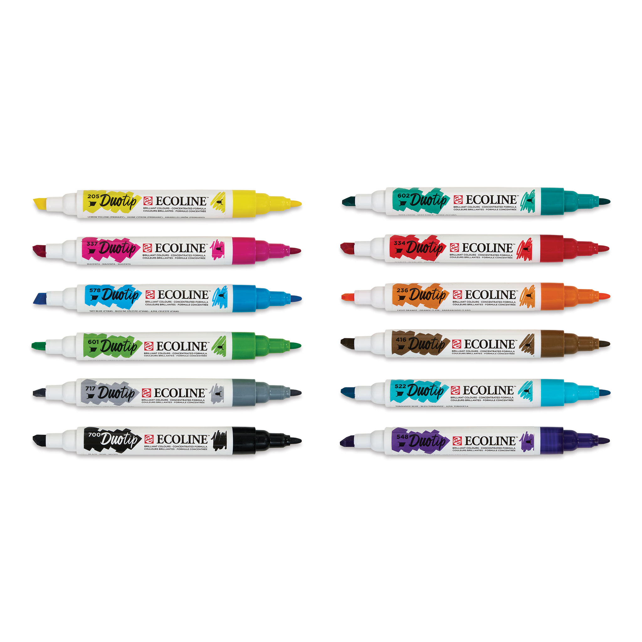 Talens Ecoline Brush Pen 20 set