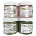 Stencil Butter Acrylic Paints - Pkg of 4, Petals and Herbs, 2 oz