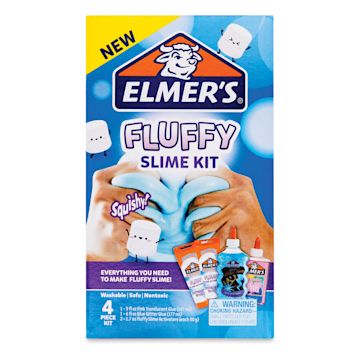 Open in modal - Elmer's Fluffy Slime Kit - Front of package