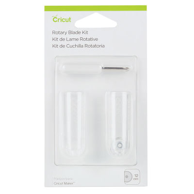 Cricut Blade - Front of blister package of Rotary Blade Replacement Kit