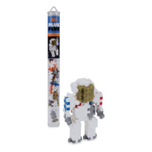 Plus-Plus 70 Piece Block Astronaut Kit (tube packaging with astronaut)