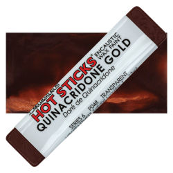 Enkaustikos Hot sticks Encaustic Wax Paint - Quinacridone Gold, 13 ml stick