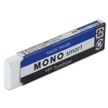 Tombow Mono Smart Eraser - Shown slightly out of package sleeve
