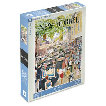 Open in modal - New Yorker Magazine Cover Puzzle - Art Festival, 1000 pieces