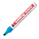 Edding Permanent Marker - Light Blue, 3300, Chisel Nib, mm