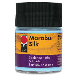Marabu Silk Paint - 50 ml Bottle, Petrol