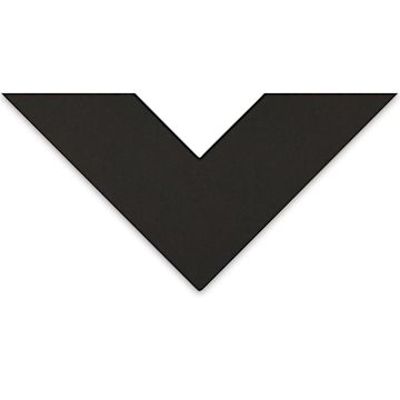 Open in modal - Bainbridge Novacore Matboard - 32" x 40", Black w/Black Core