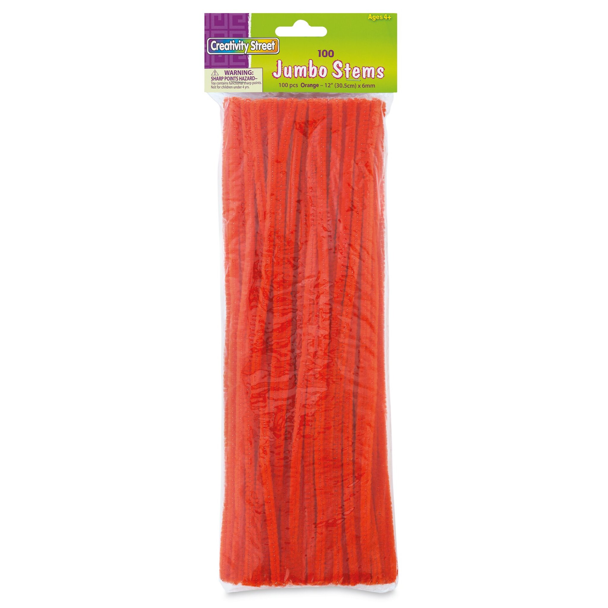 18 Extra Long Red Pipe Cleaners - Pipe Cleaners - Craft Basics