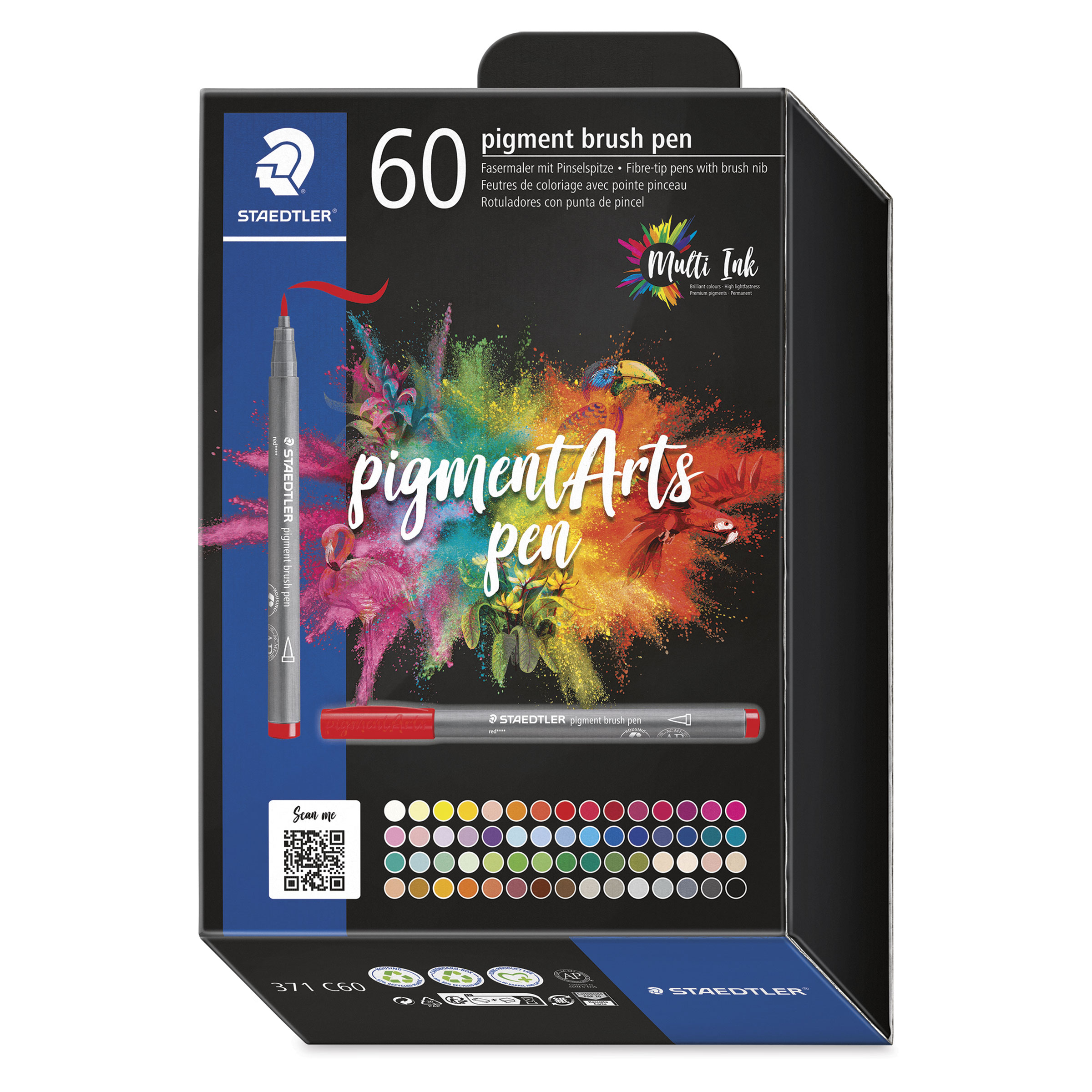 Staedtler Pigment Arts Brush Pen Sets | BLICK Art Materials