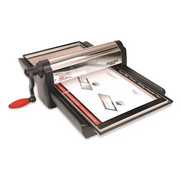 Open in modal - Ellison SuperStar Excel Machine - left side view showing handle