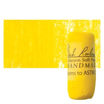 Open in modal - Richeson Soft Handrolled Pastel - Yellow Y19, pastel and swatch