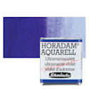 Schmincke Horadam Aquarell Watercolor - Ultramarine Violet, Half Pan