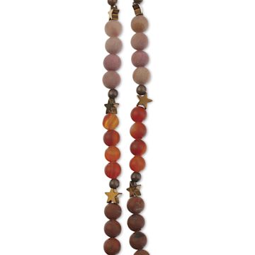 Open in modal - John Bead Solar System Glass Bead Strand - Mars, 6 mm Dia.