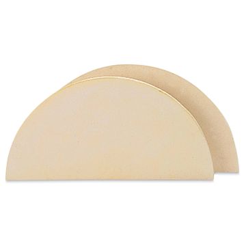 Open in modal - Amaco Kiln Shelf for Model EX-226 - 15 1/2'', Half Round