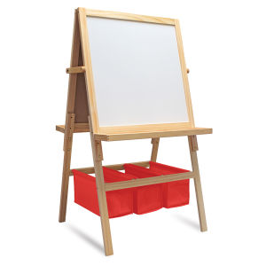 Studio Adjustable Activity Easel-Dry Erase Board  Front Angle View
