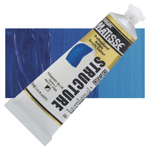 Matisse Structure Paint - Primary Blue, 75 ml