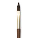 Isabey Vintage Siberian Blue Squirrel Brush - Cat's Tongue, Size 4