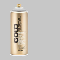 Montana Gold Acrylic Professional Spray Paint - Wall, 400 ml (Spray can with color swatch)