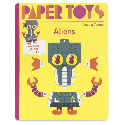 Paper Toys - Front Cover of Aliens Book