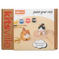Kitsville Hand-Carved Cat Painting Kit