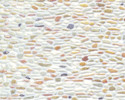 Plastruct Patterned Sheets, Field Stone, 1:100 Scale 