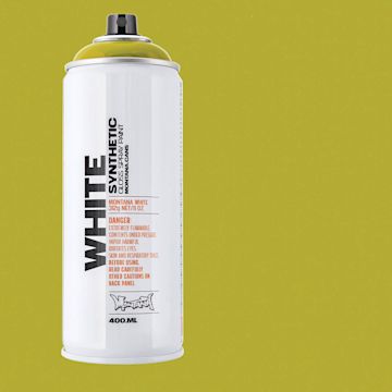 Open in modal - Montana White Spray Paint - Malaria, 400 ml, Spray Can with Swatch