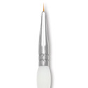 Royal & Langnickel Soft Grip Golden Taklon Brush - Round, Short Handle, 10/0