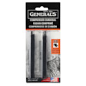 General's Compressed Charcoal - 6B, Pkg of 2