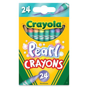 Open in modal - Pearl Crayon Set 24-Color Pearl Set