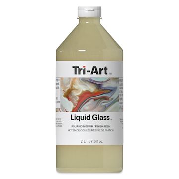 Open in modal - Tri-Art Liquid Glass Acrylic Pouring Medium - 2 L