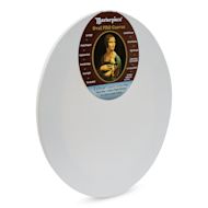 Masterpiece Pro Stretched Oval Canvas - 16" x 20", 3/4" Profile