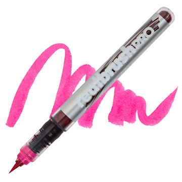 Open in modal - Karin Realbrush Pro Marker - Cerise, swatch and marker