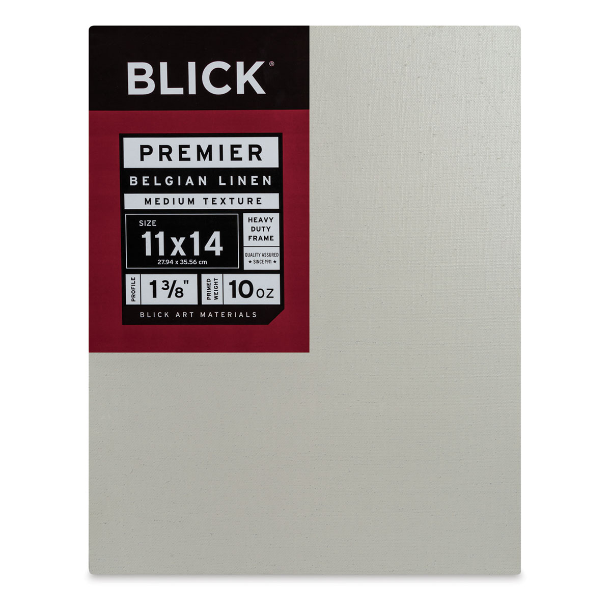 Blick Premier 11" x 14" Belgian Linen Canvas