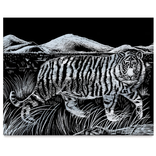 How to Scratchboard Animals Course - Online Art Lessons