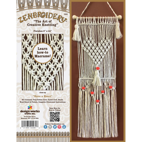 Macrame Mandala Kit Bright Star New Macrame kit Design Works Crafts NEW