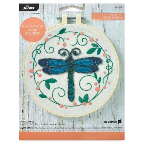 Bucilla Photographic Fabric Stamped Embroidery Kits
