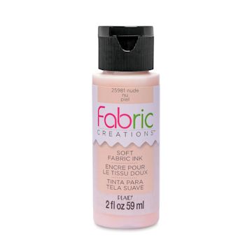 Open in modal - Plaid Fabric Creations Soft Fabric Ink - Nude, 2 oz