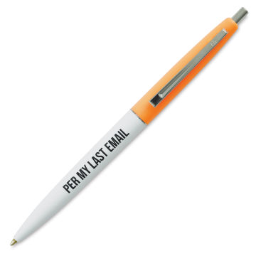 Public School Paper Co. Pen - Orange, Last Email